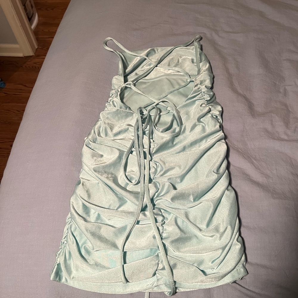 Lucy in the sky light green/teal dress